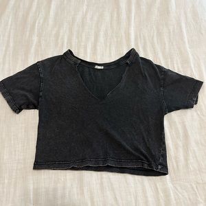 Garage Crop Top V-Neck